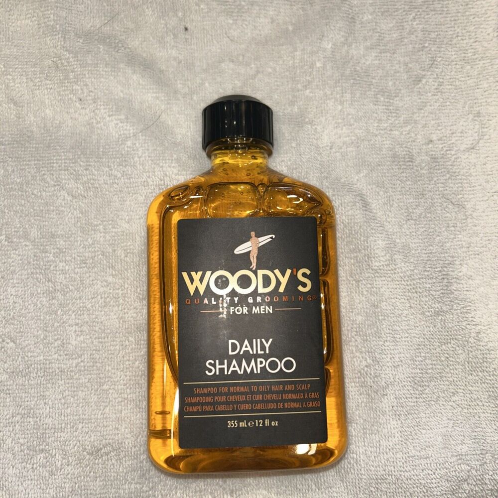 Daily Shampoo by Woodys for Men - 12 oz Shampoo